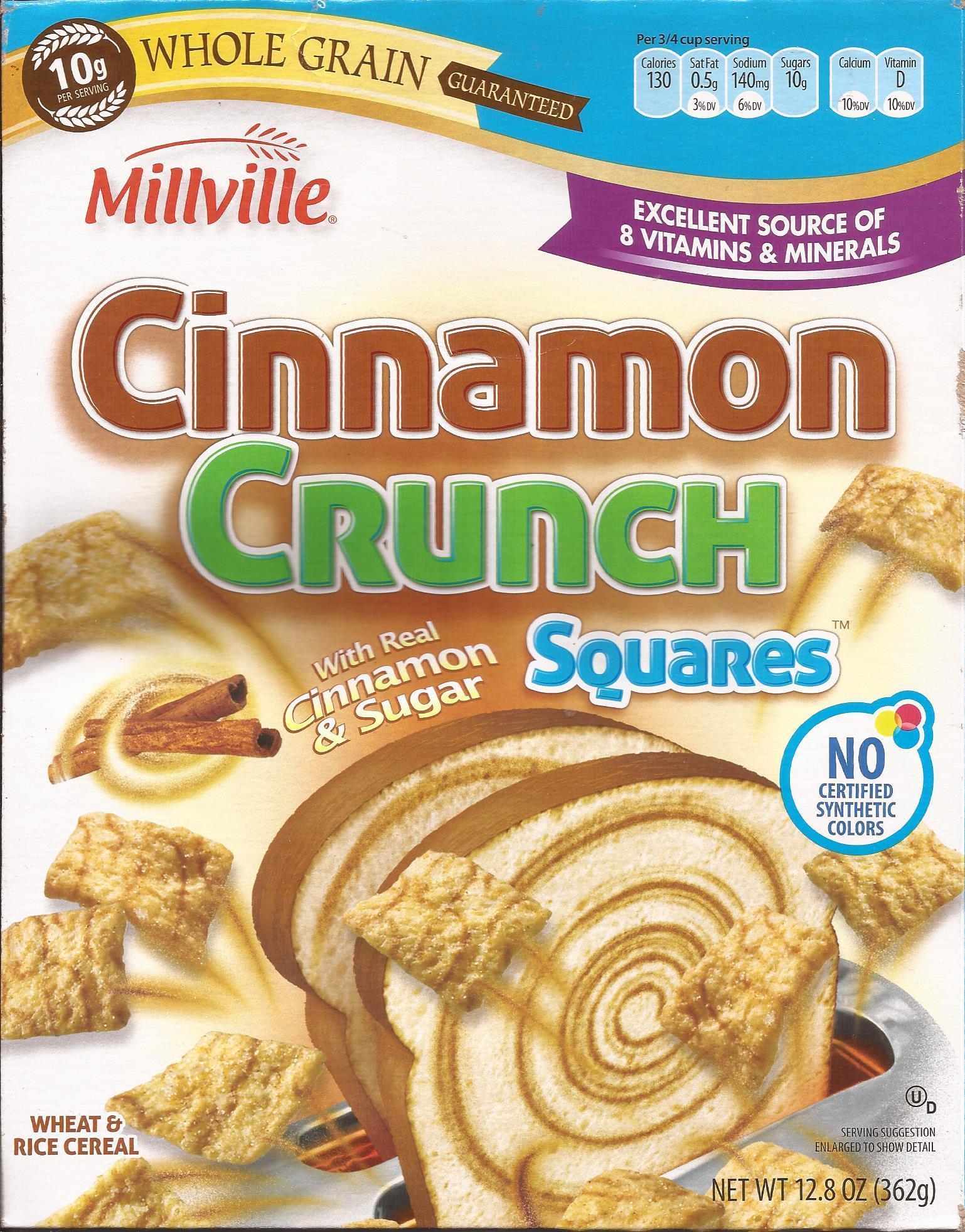 Cinnamon Toast Crunch Squares