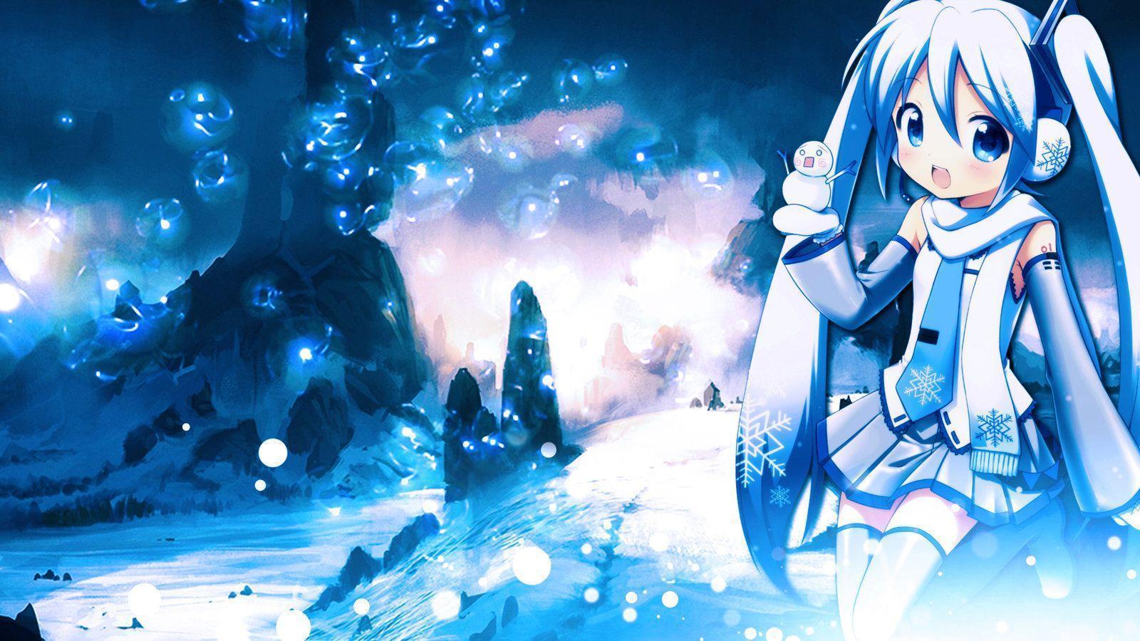 Snow miku wallpaper