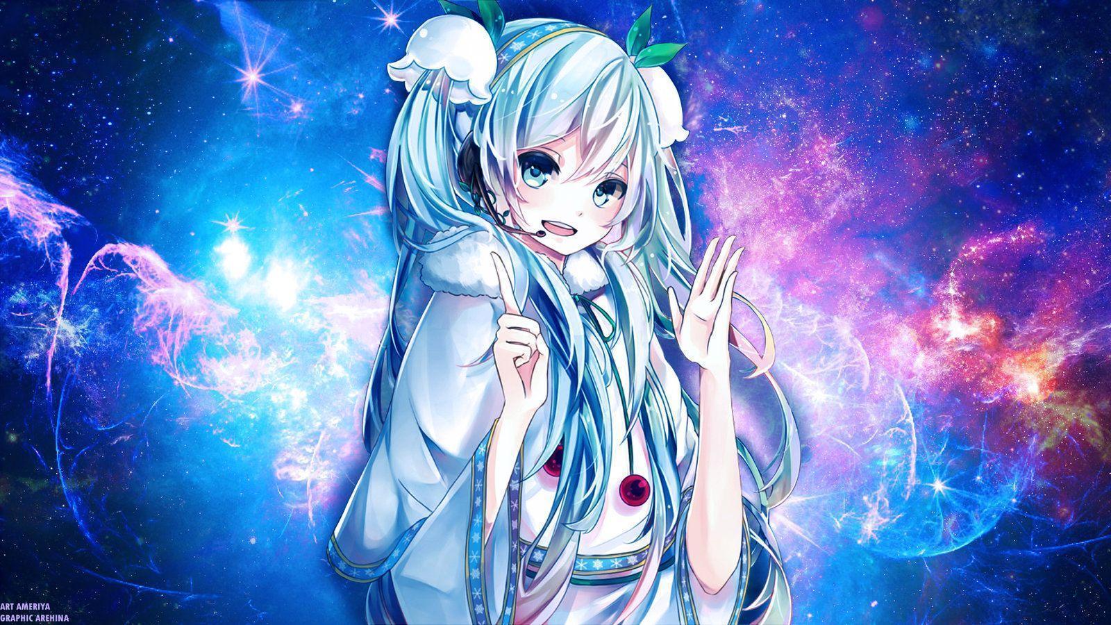Vocaloid Wallpaper Snow Miku