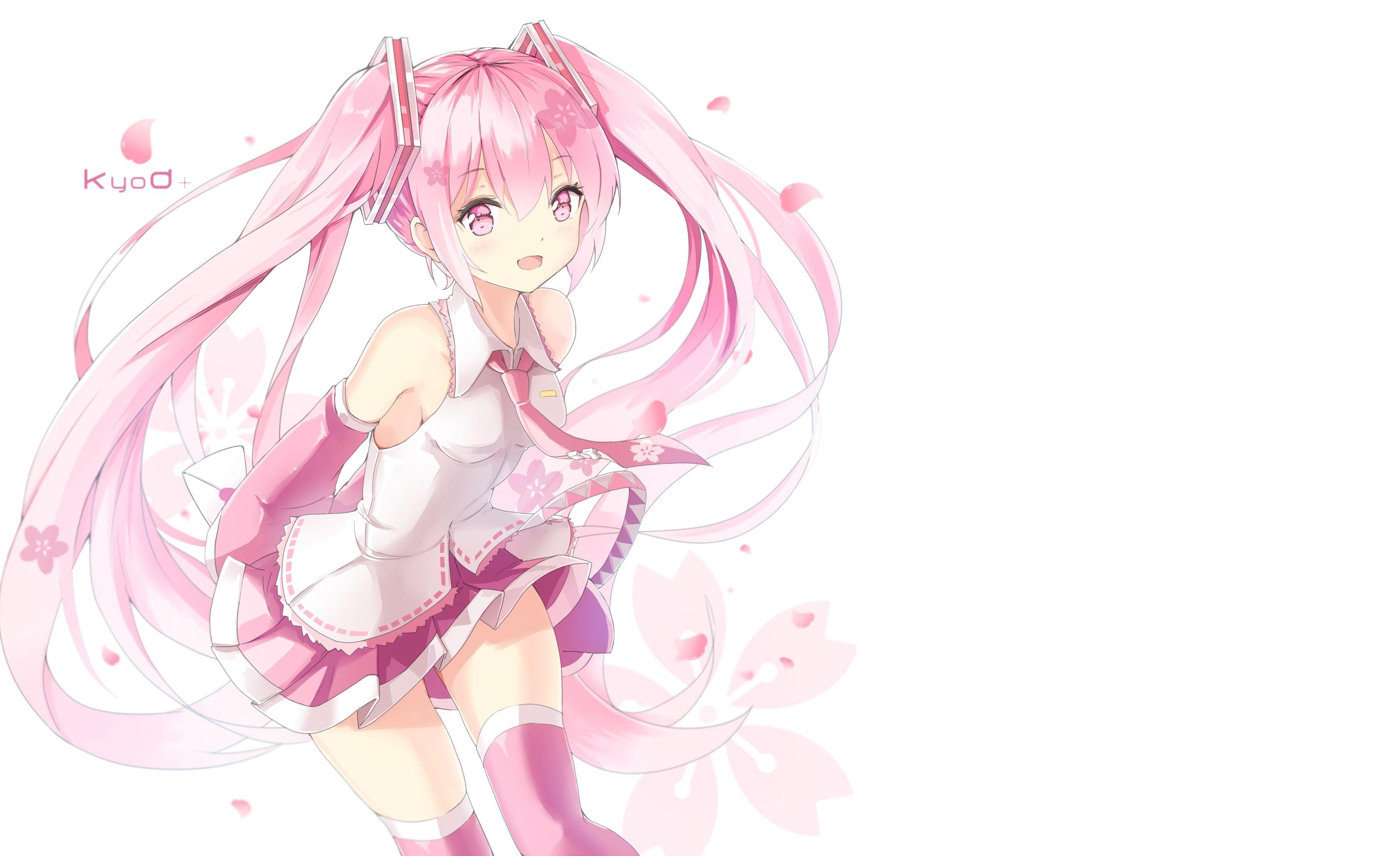 Sakura Miku Wallpapers - Wallpaper Cave