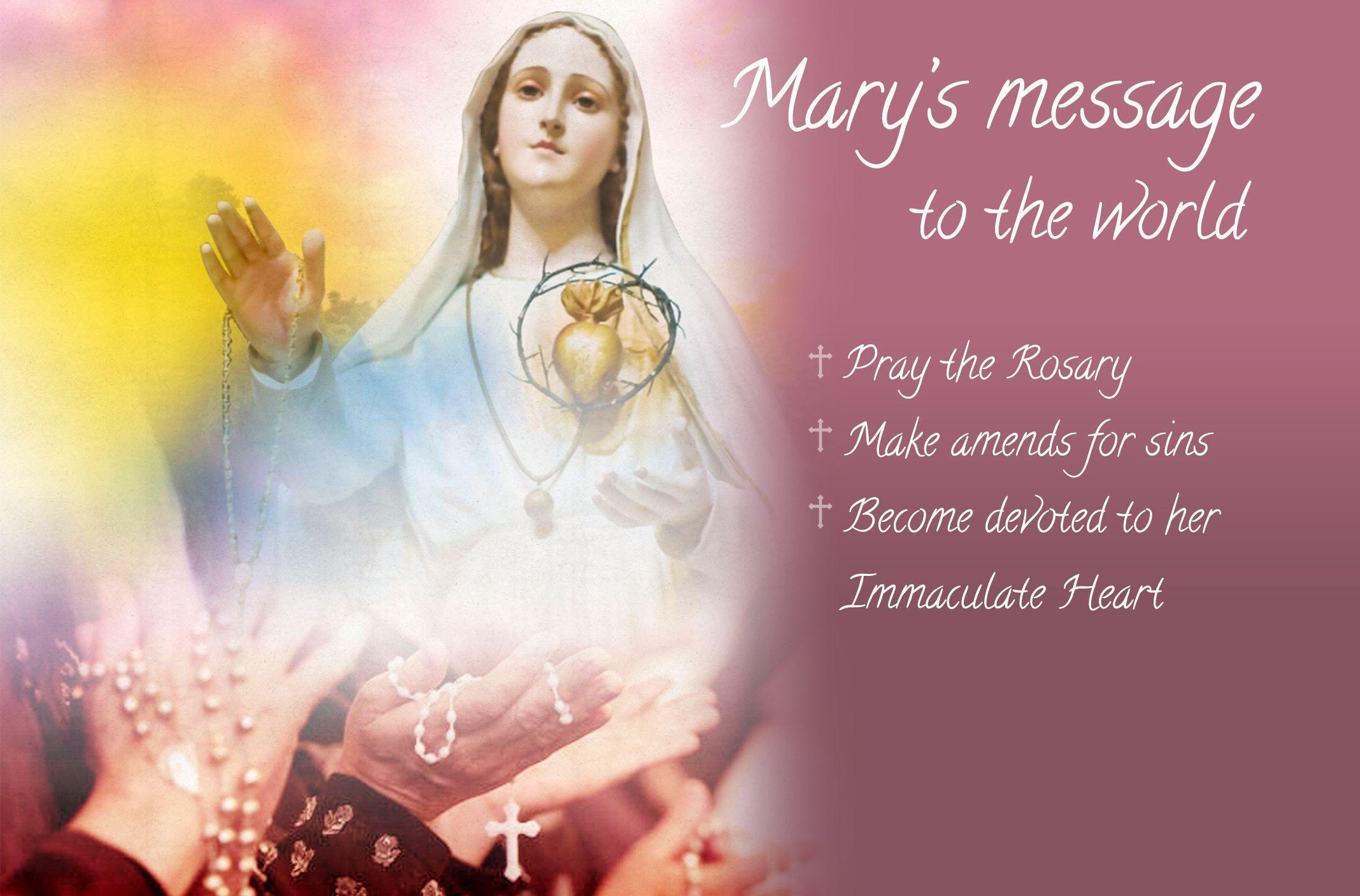Our Lady of Fatima Desktop Wallpapers