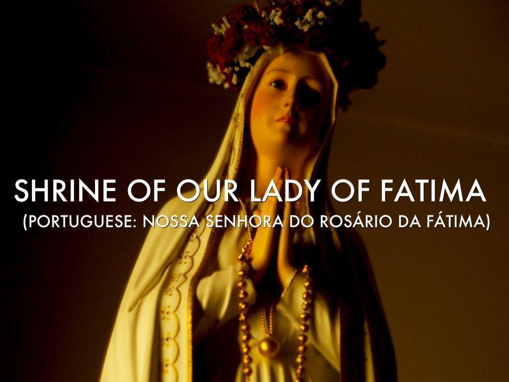 Our Lady Of Fatima Statue Wallpaper