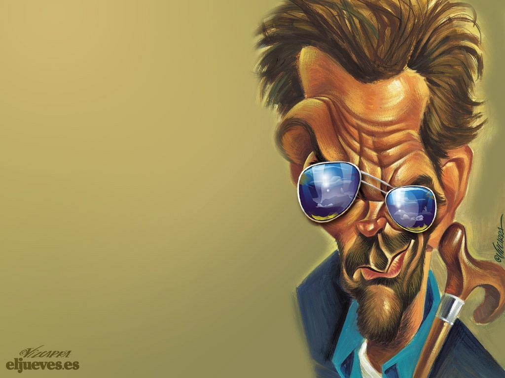 Wallpaper Funny Dr House Gregory Caricature x 768