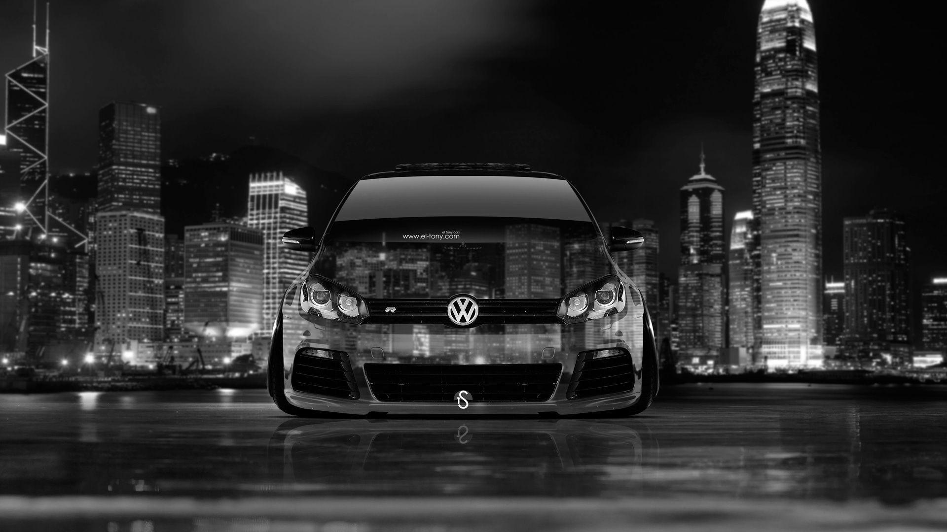 Black And White Golf R Wallpaper Picture to