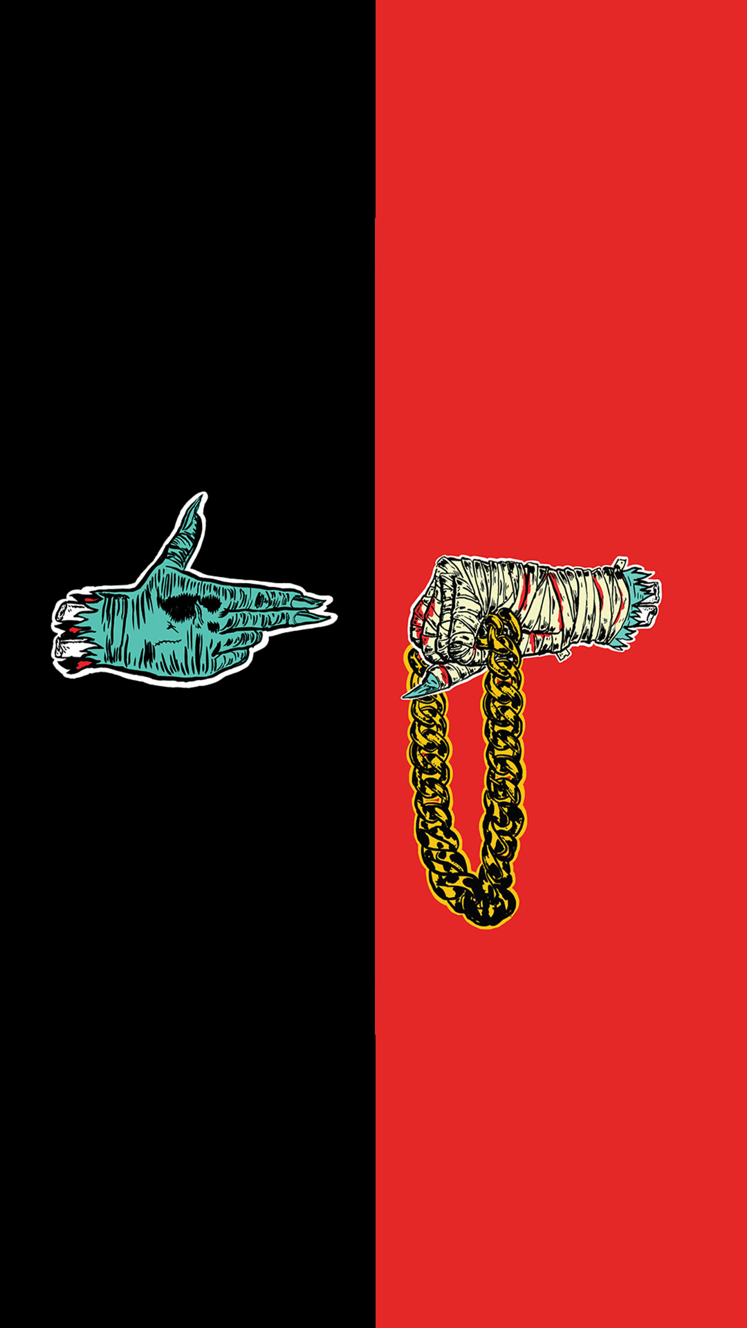 Run the Jewels Android wallpaper (1080p)