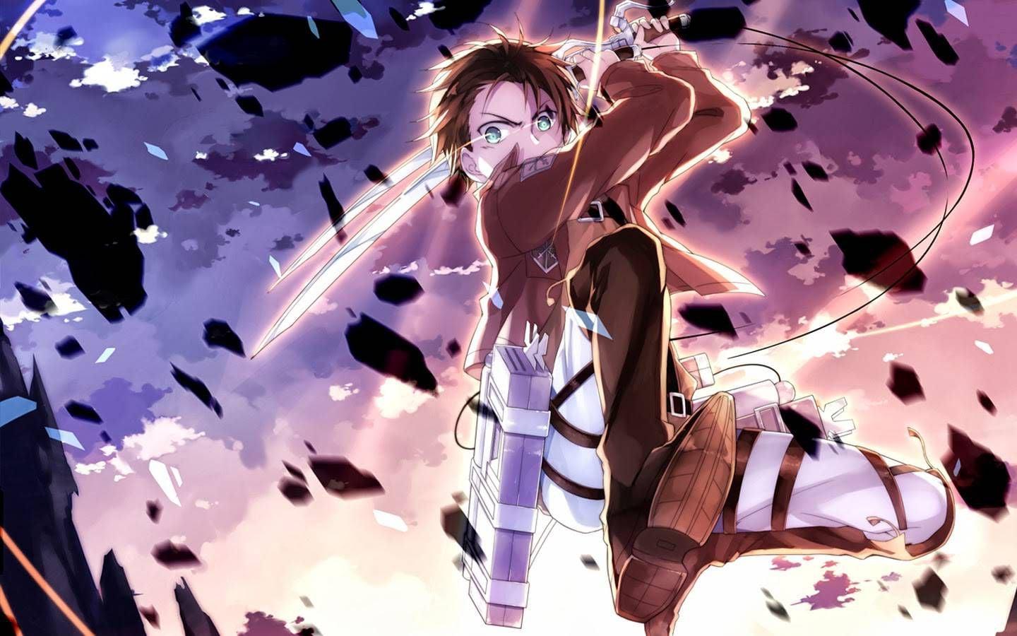 10+ Wallpaper Anime Eren keren tahun 2019