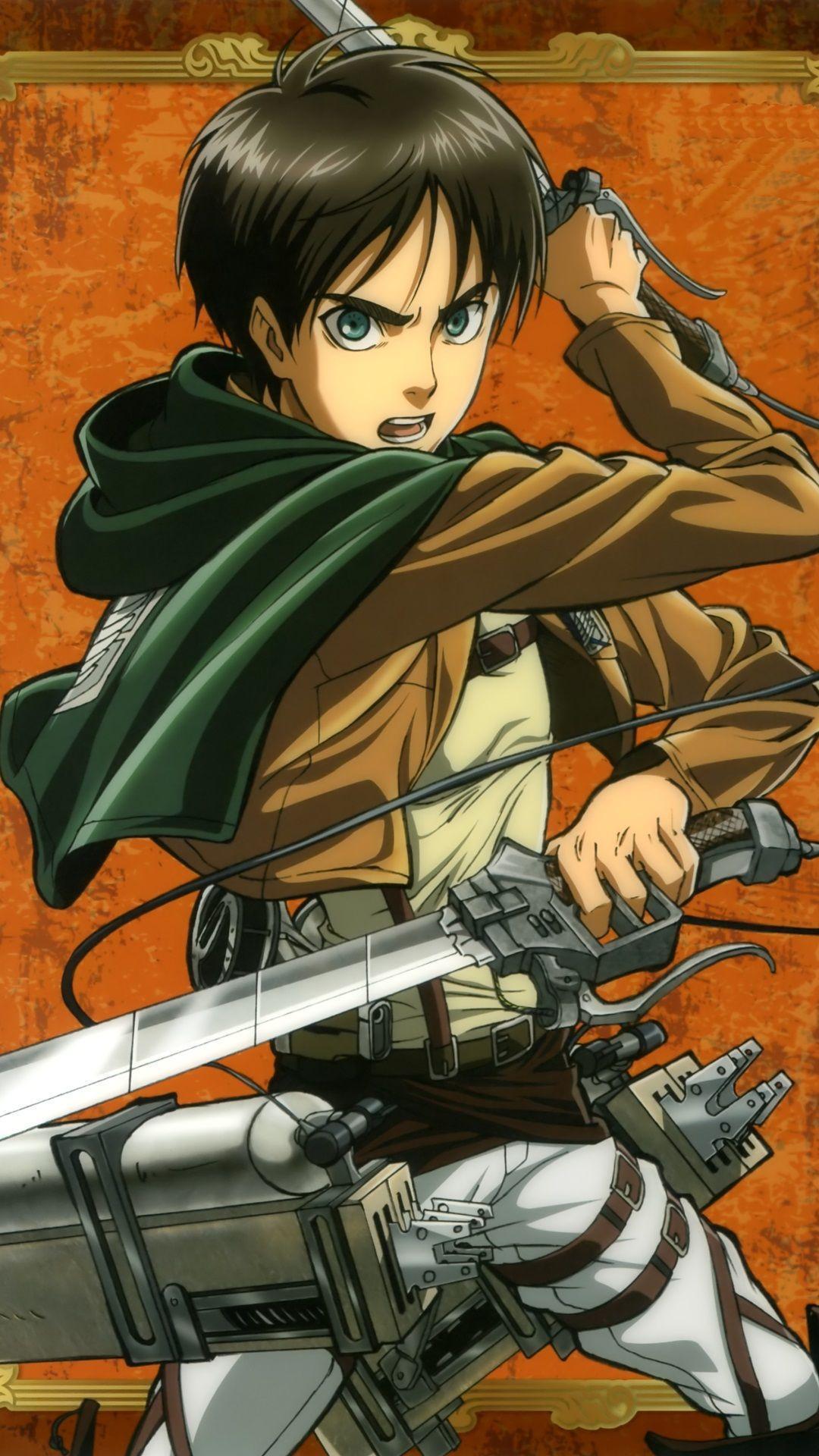 Eren Jaeger Phone Wallpaper