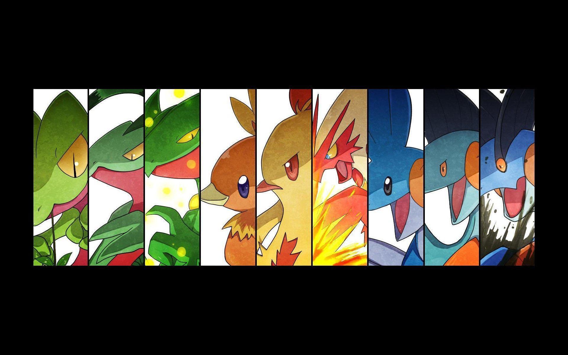 pokemon, evolution, anime wallpaper