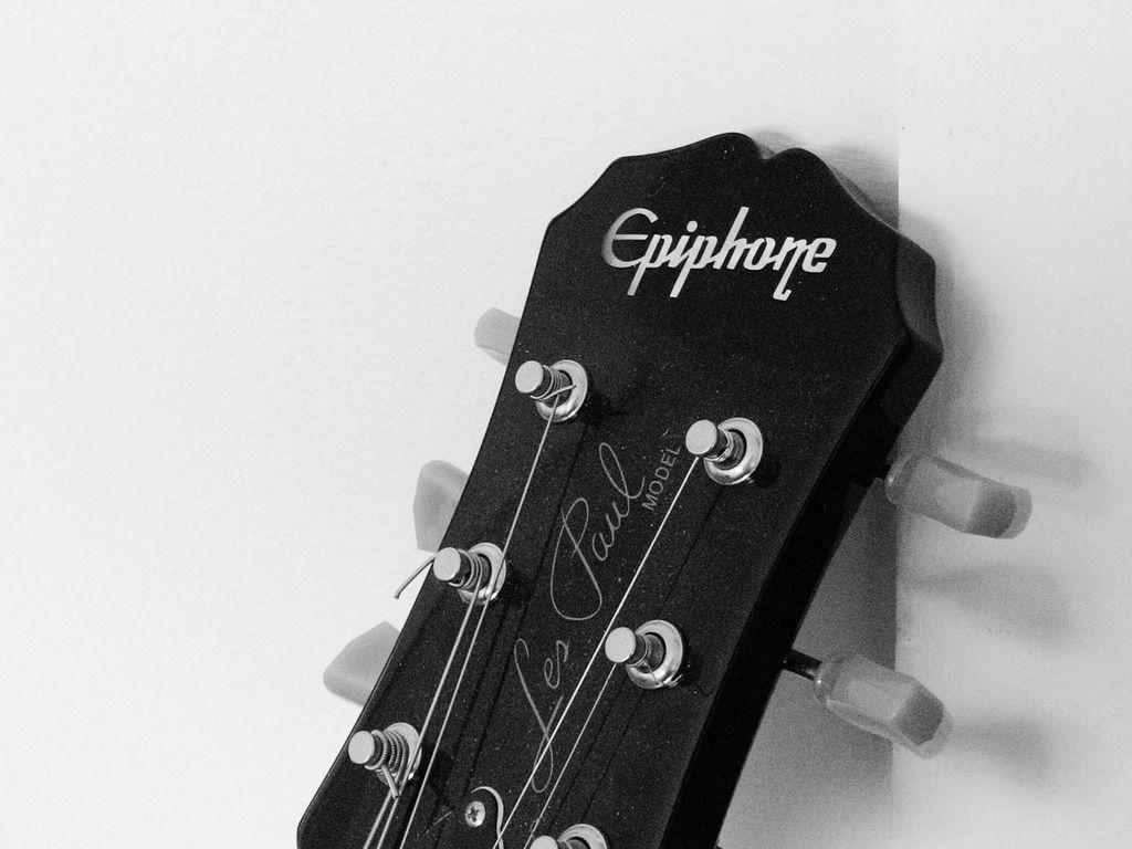 Epiphone Les Paul Guitar. Photo and Desktop Wallpaper
