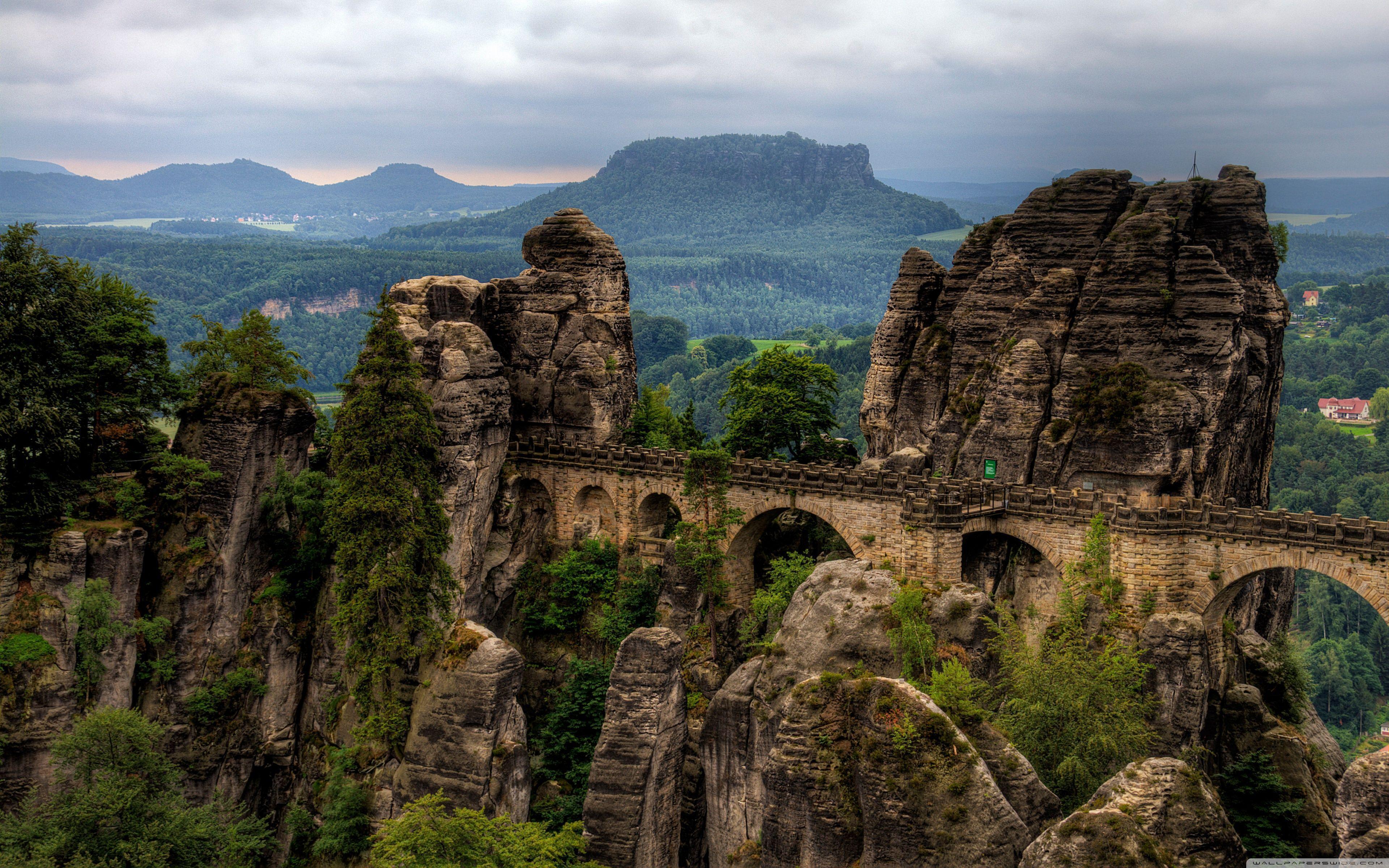 Saxon Switzerland National Park Ultra HD Desktop Background Wallpaper for 4K UHD TV, Widescreen & UltraWide Desktop & Laptop, Tablet