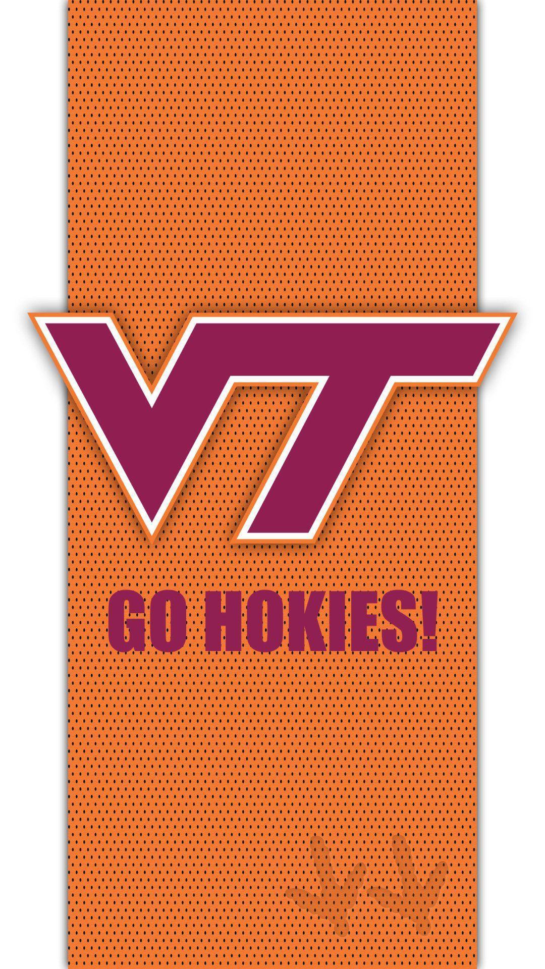 Virginia Tech Hokies A cell phone wallpaper based