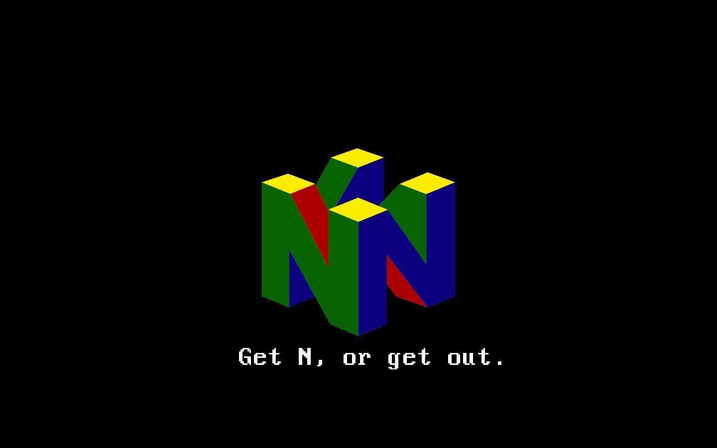 N64 Wallpaper Logo by wizkid49 on DeviantArt
