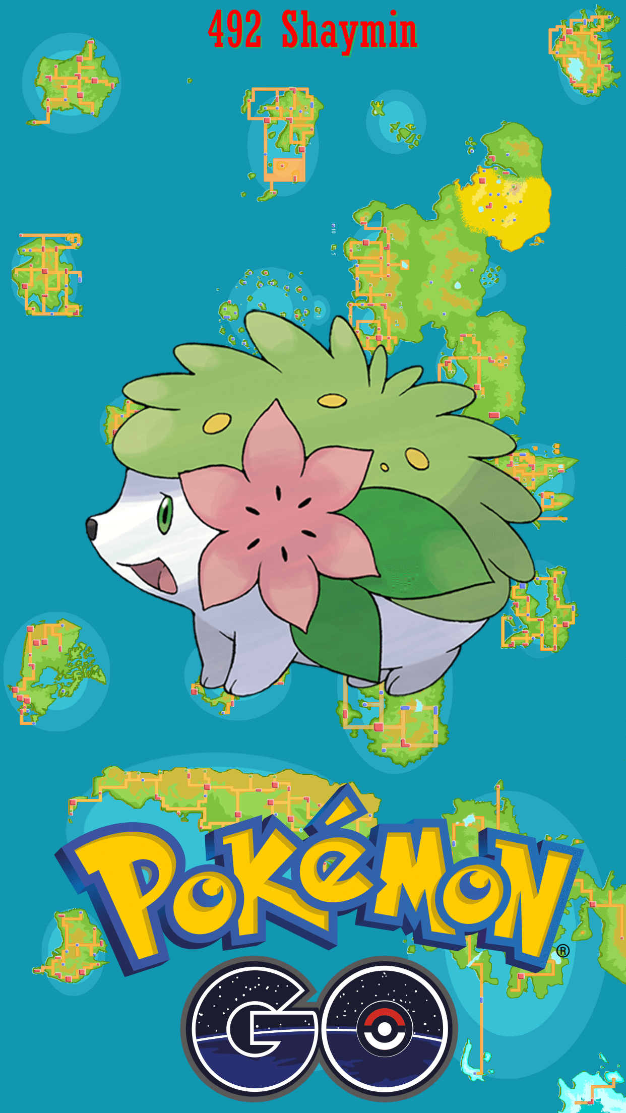 Mobile Shaymin Wallpaper. Full HD Picture