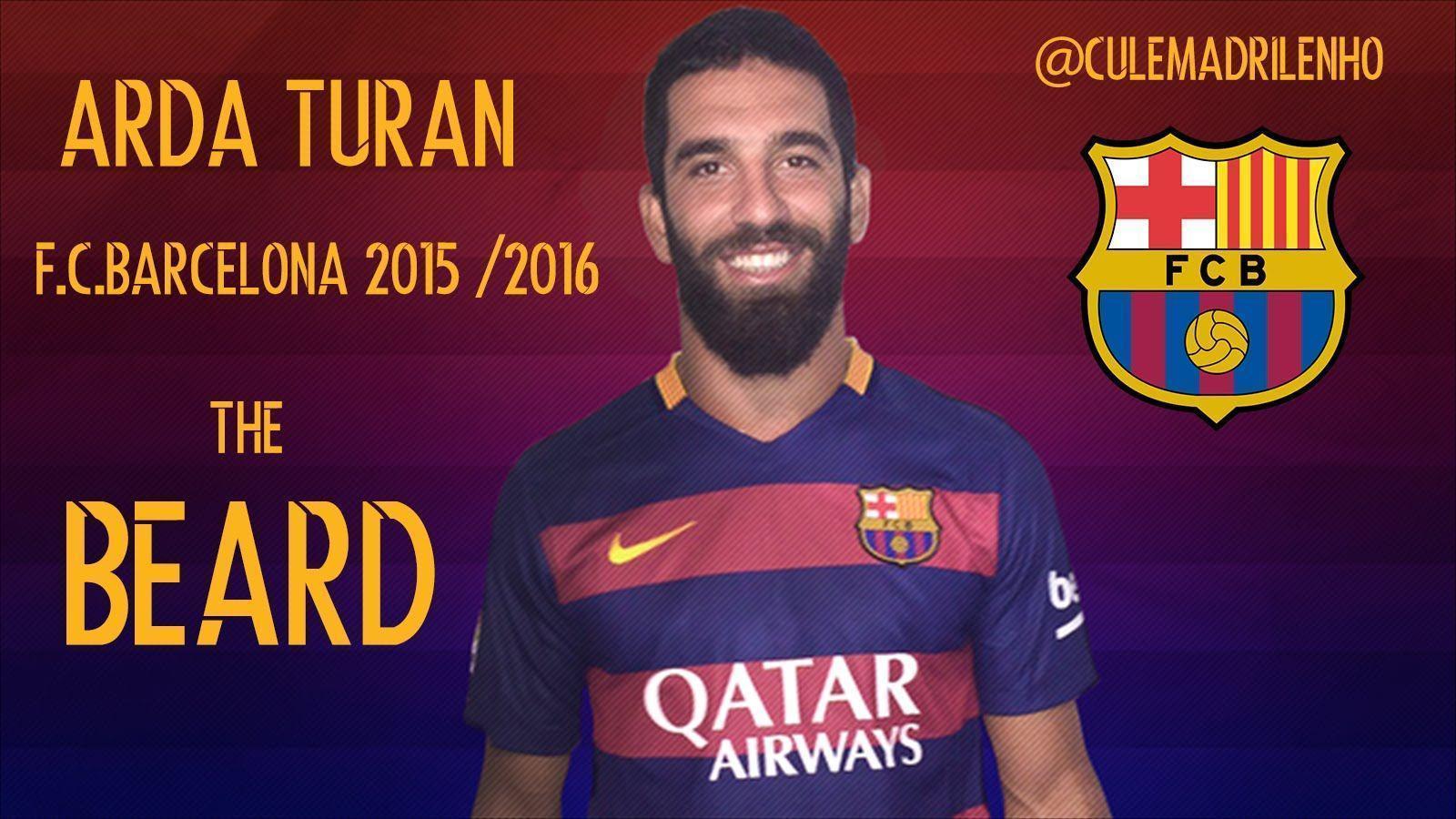 Arda Turan ● THE BEARD ● FC Barcelona 2015 2016 ●.. Goals