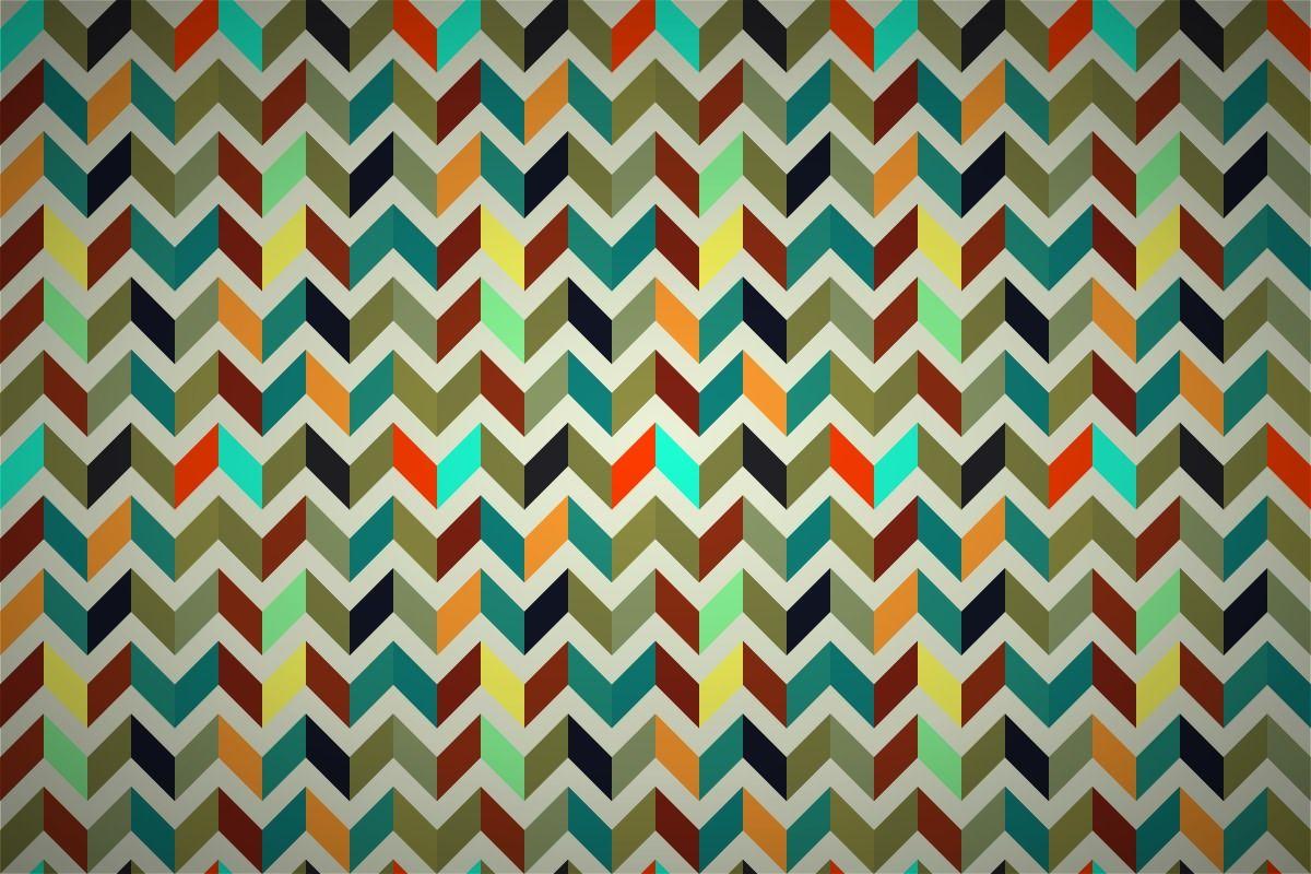 Free neo patchwork zigzag wallpaper patterns