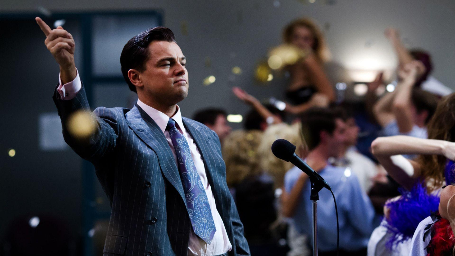 Download Wallpapers 1920x1080 The wolf of wall street, Leonardo