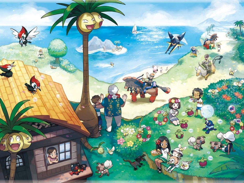 My Free Wallpaper Wallpaper, Pokemon Sun and Moon