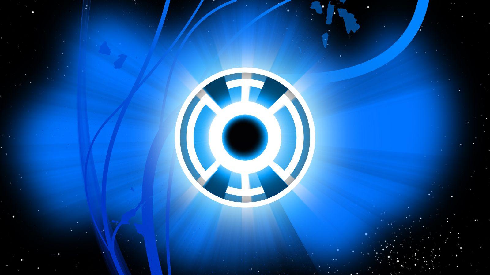 blue lantern logo in space. Zoom Comics Comic Book Wallpaper
