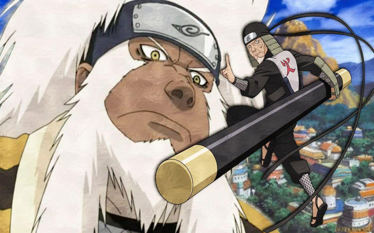 Download The Famously Wise And Powerful Hokage, Hiruzen Sarutobi Wallpaper