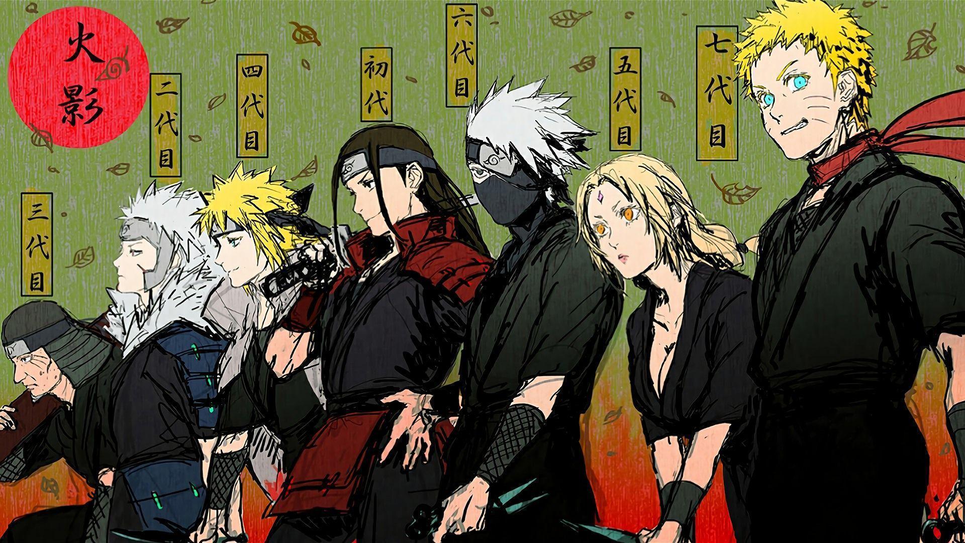 Wallpaper : 1920x1080 px, Hatake Kakashi, Hokage, Naruto Shippuuden  1920x1080 - - 1188200 - HD Wallpapers - WallHere