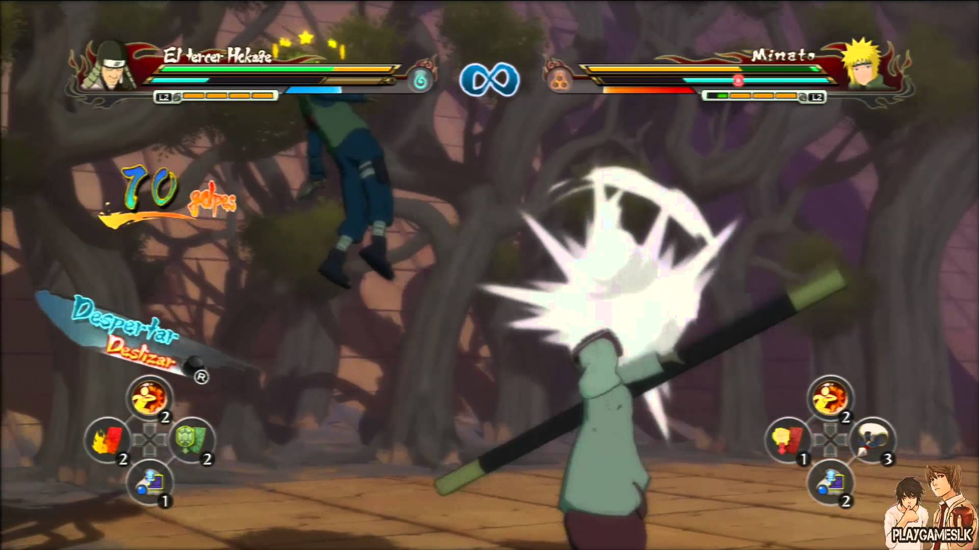 Naruto Shippuden Ultimate Ninja Storm Revolution. Hiruzen