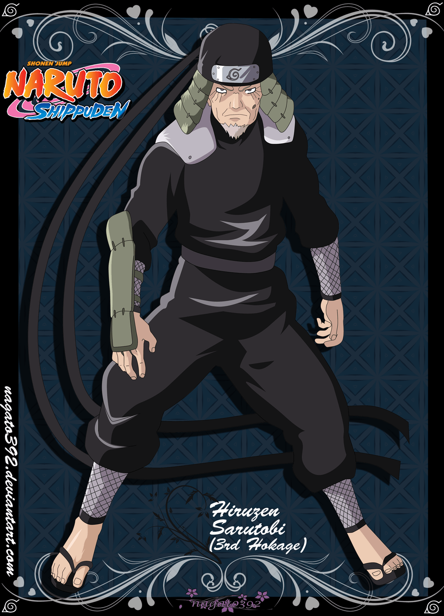 The 1ST Hokage Hashirama Senju TG Card 3 by puja39 on DeviantArt