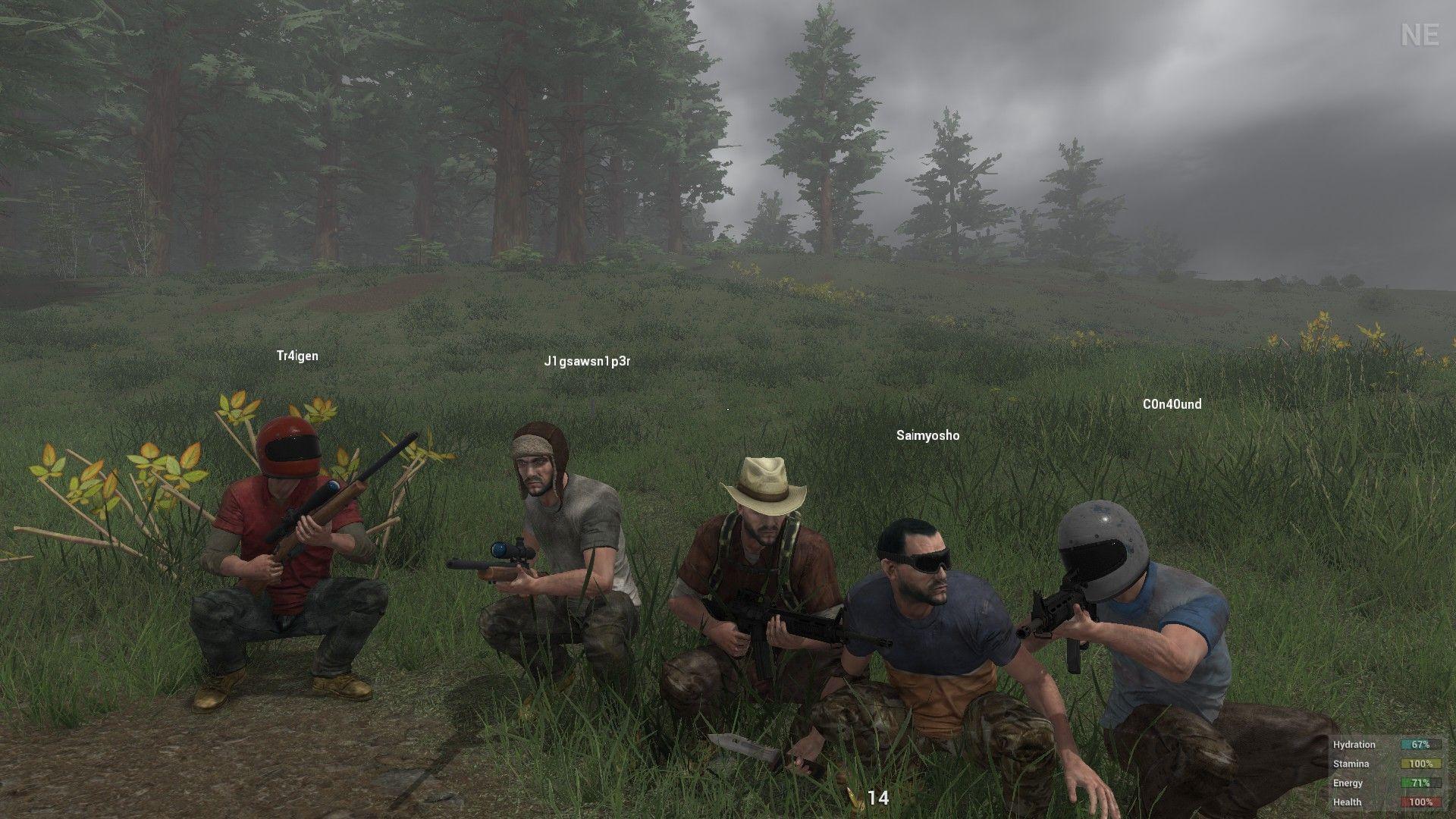 Post a picture of your H1Z1 survival crew