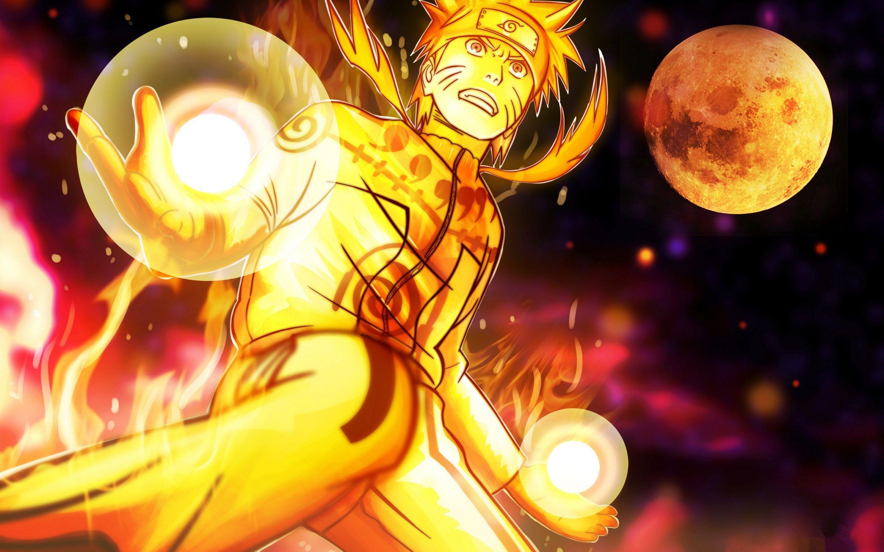 Naruto Kyuubi Mode Rasengan HD Wallpaper. ANIME MANGA GAMES