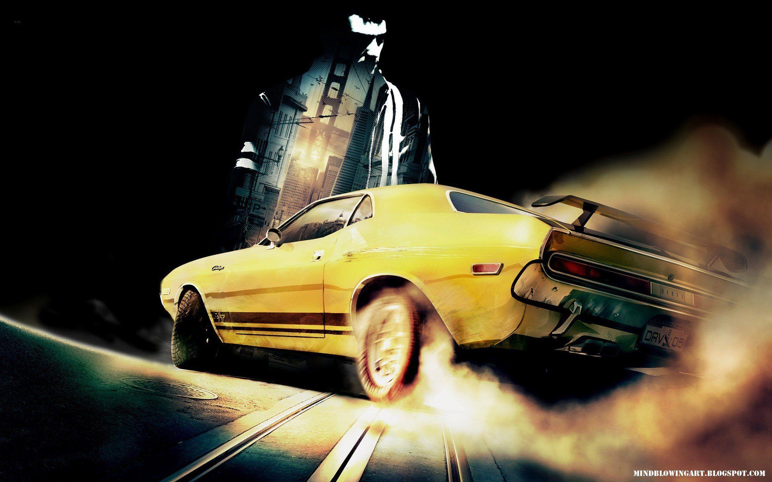 Cars Driver Video Game Wallpaper