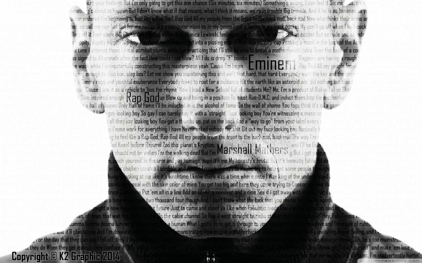 Eminem Rap God Wallpapers - Wallpaper Cave