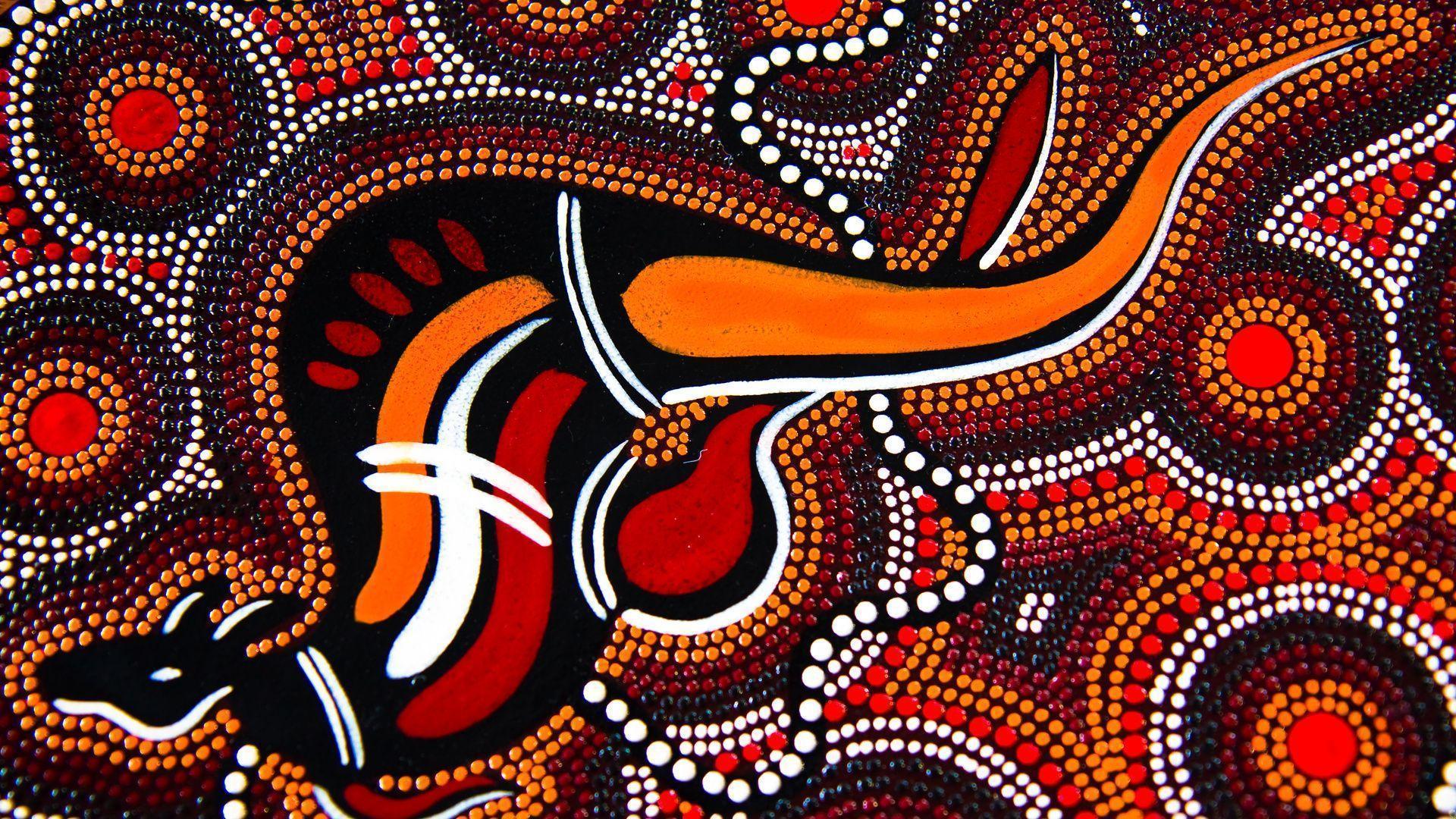 Aboriginal Art, Australia Country, Photo Of Australia