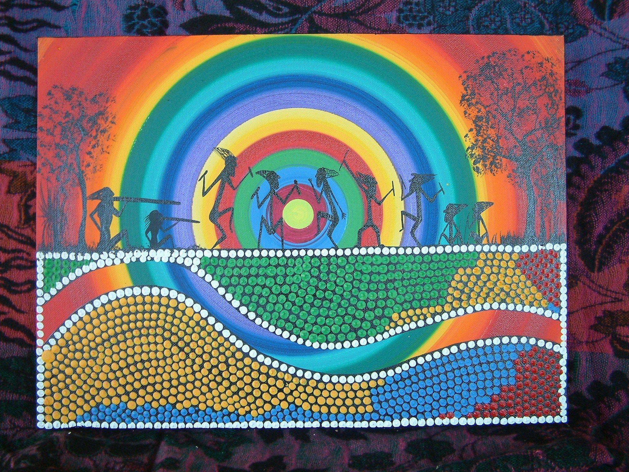 aboriginal art. Aboriginal Art University Campus