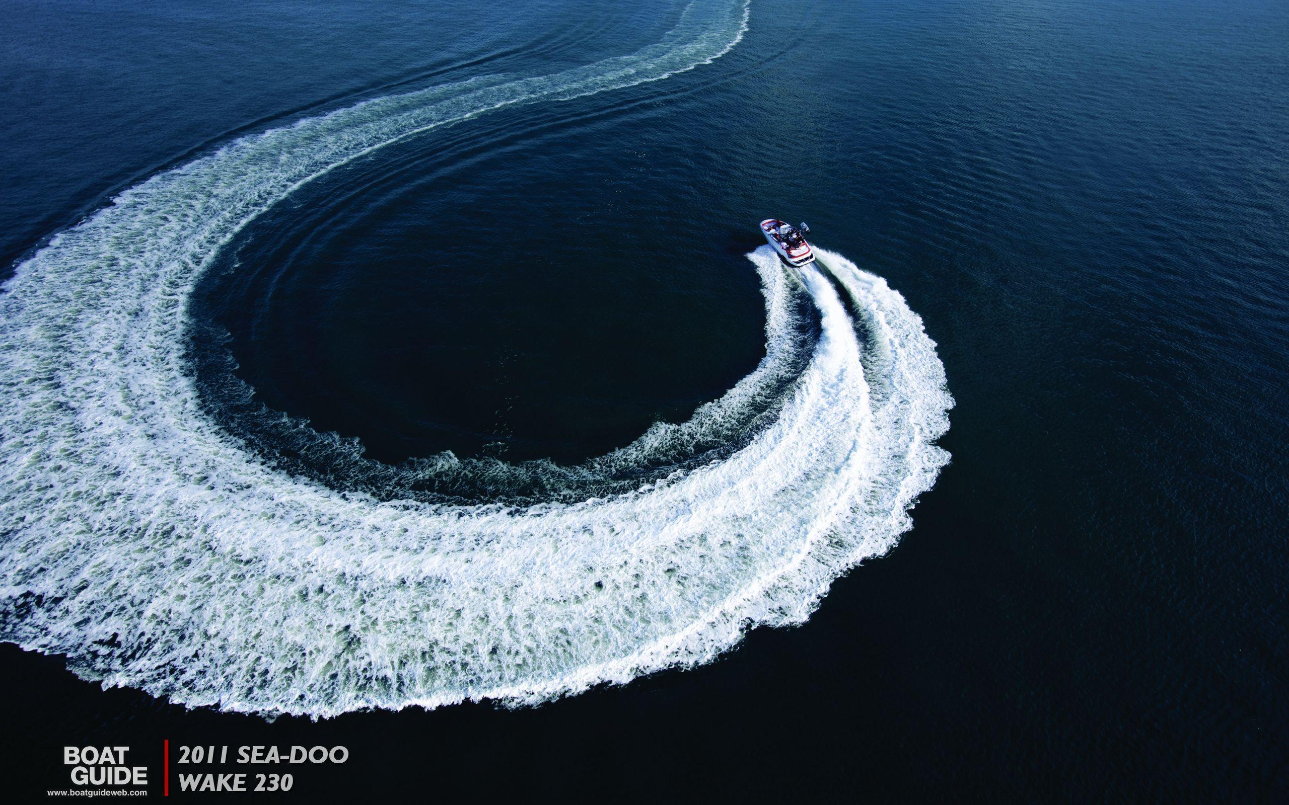 Boat At Sea Wallpaper