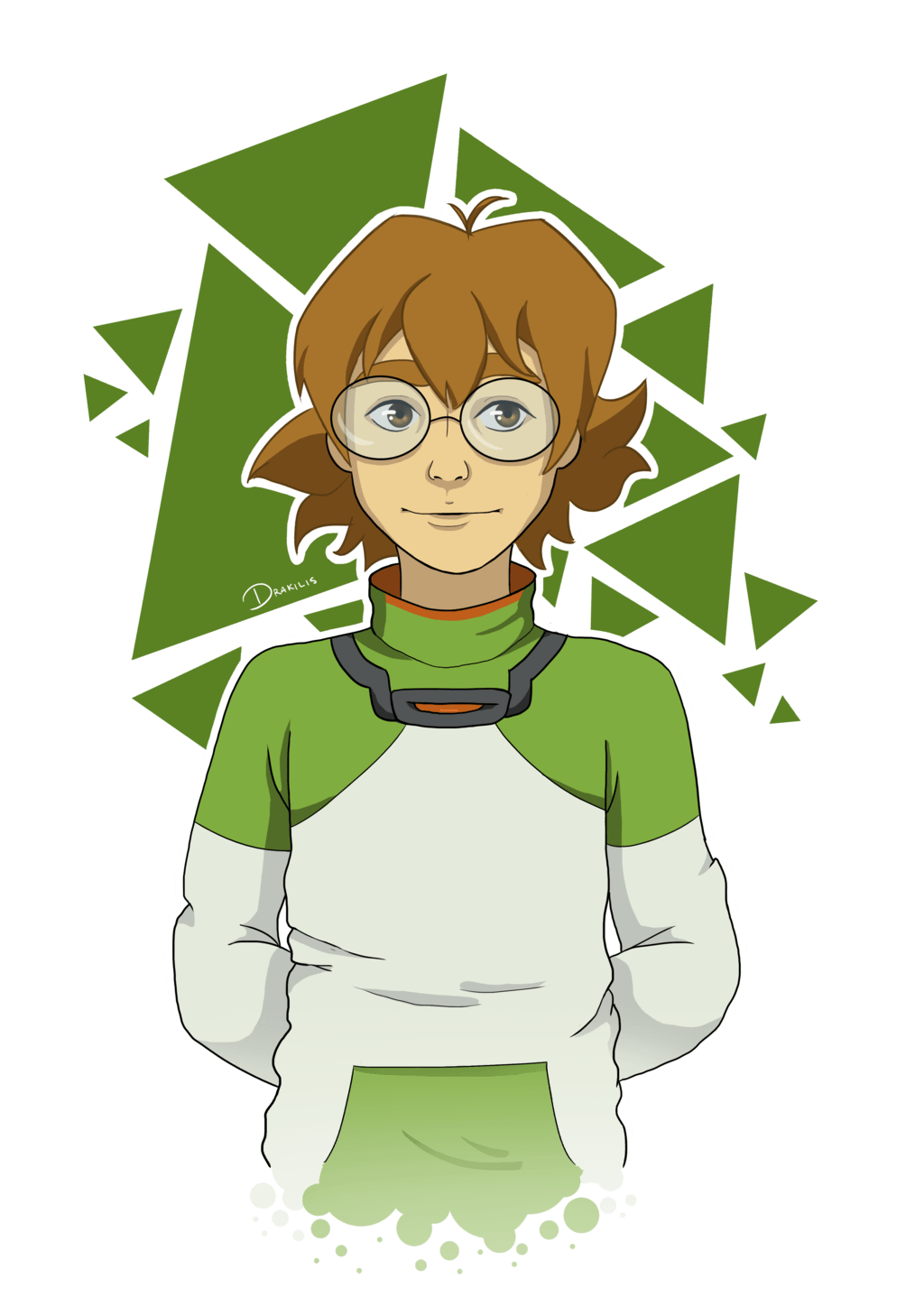 Pidge and Green 'little' Lion