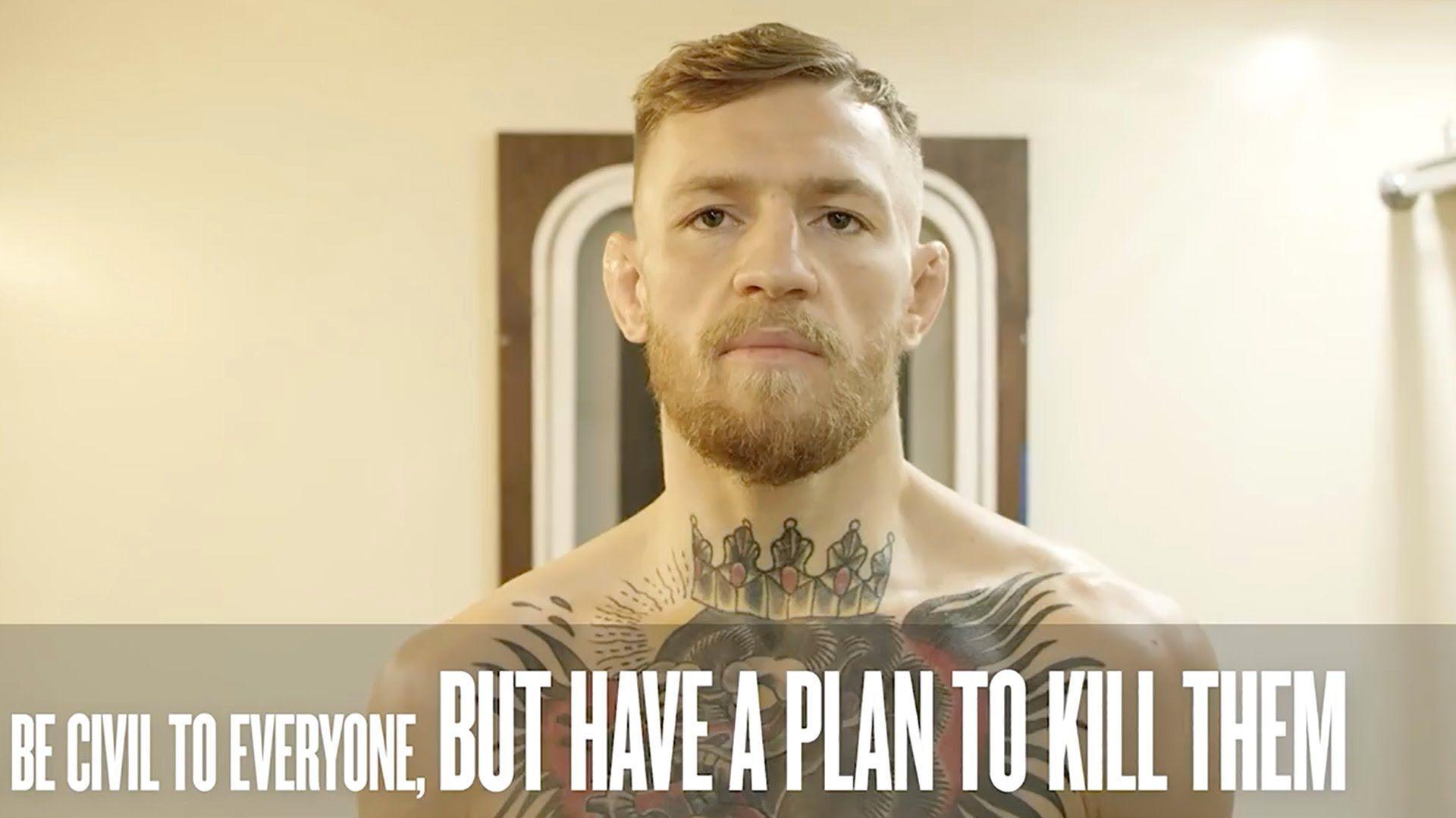 Conor McGregor's Advice on How to Win a Bar Fight