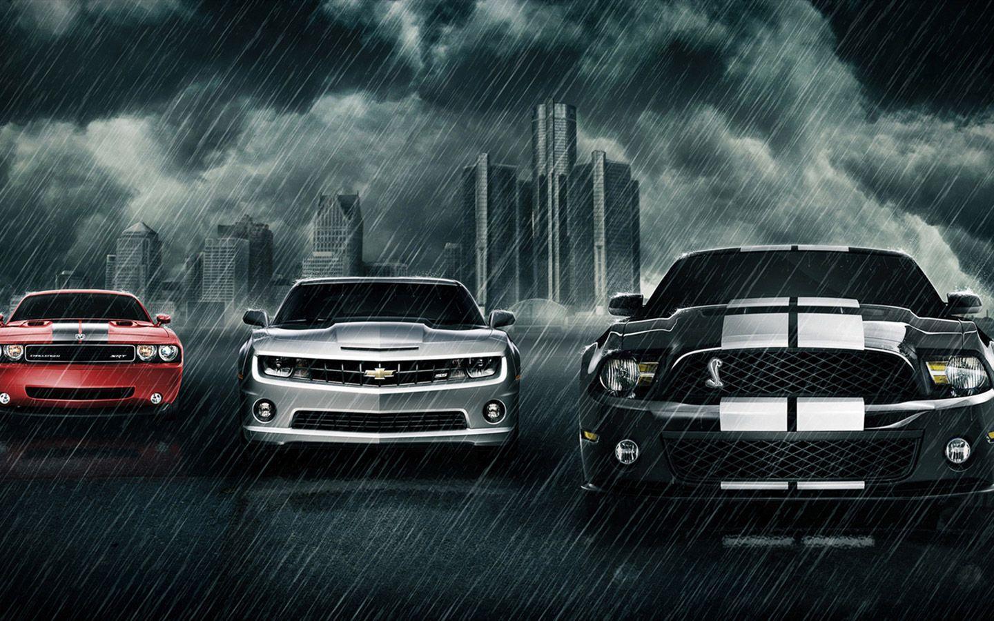 American Muscle Cars Wallpaper