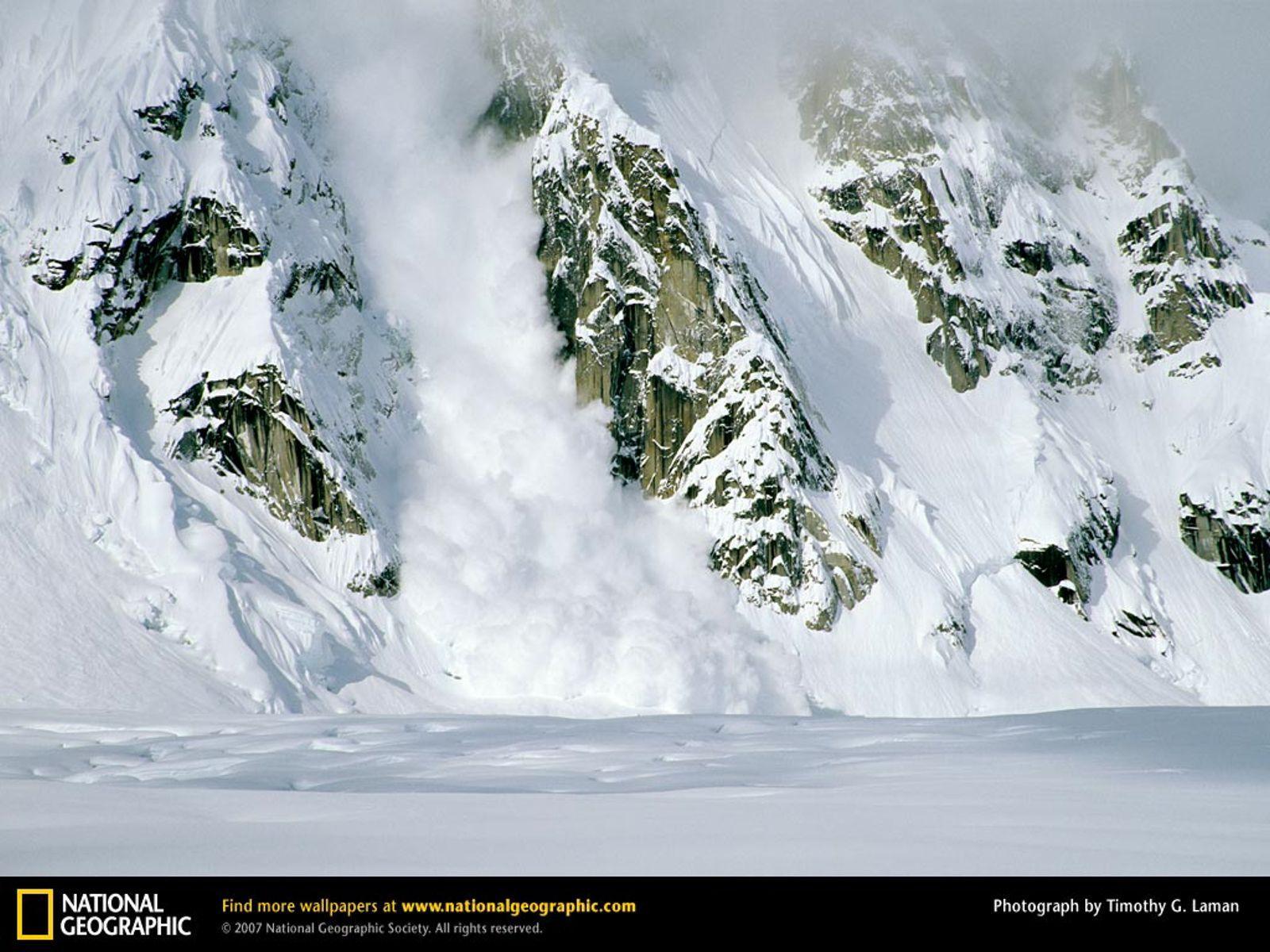 Avalanche. Research It. Photo, Wallpaper