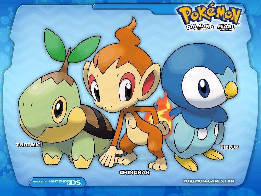 Free Download Piplup Chimchar