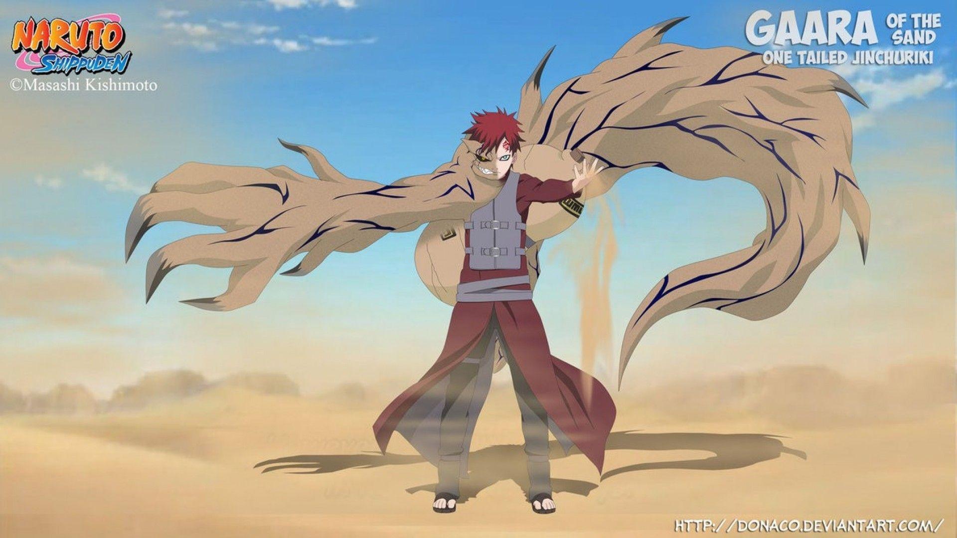 Free: Gaara Jinchuriki of the One Tailed Shukaku transparent background   