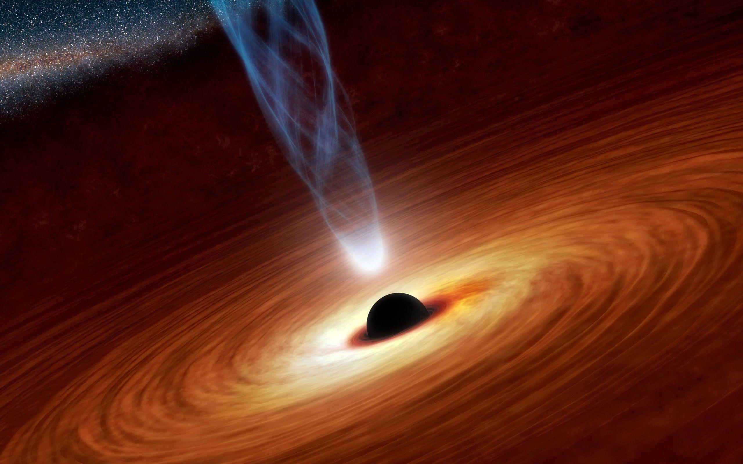 Gargantua black hole Wallpaper 4K Astronaut Interstellar Cosmos 9611