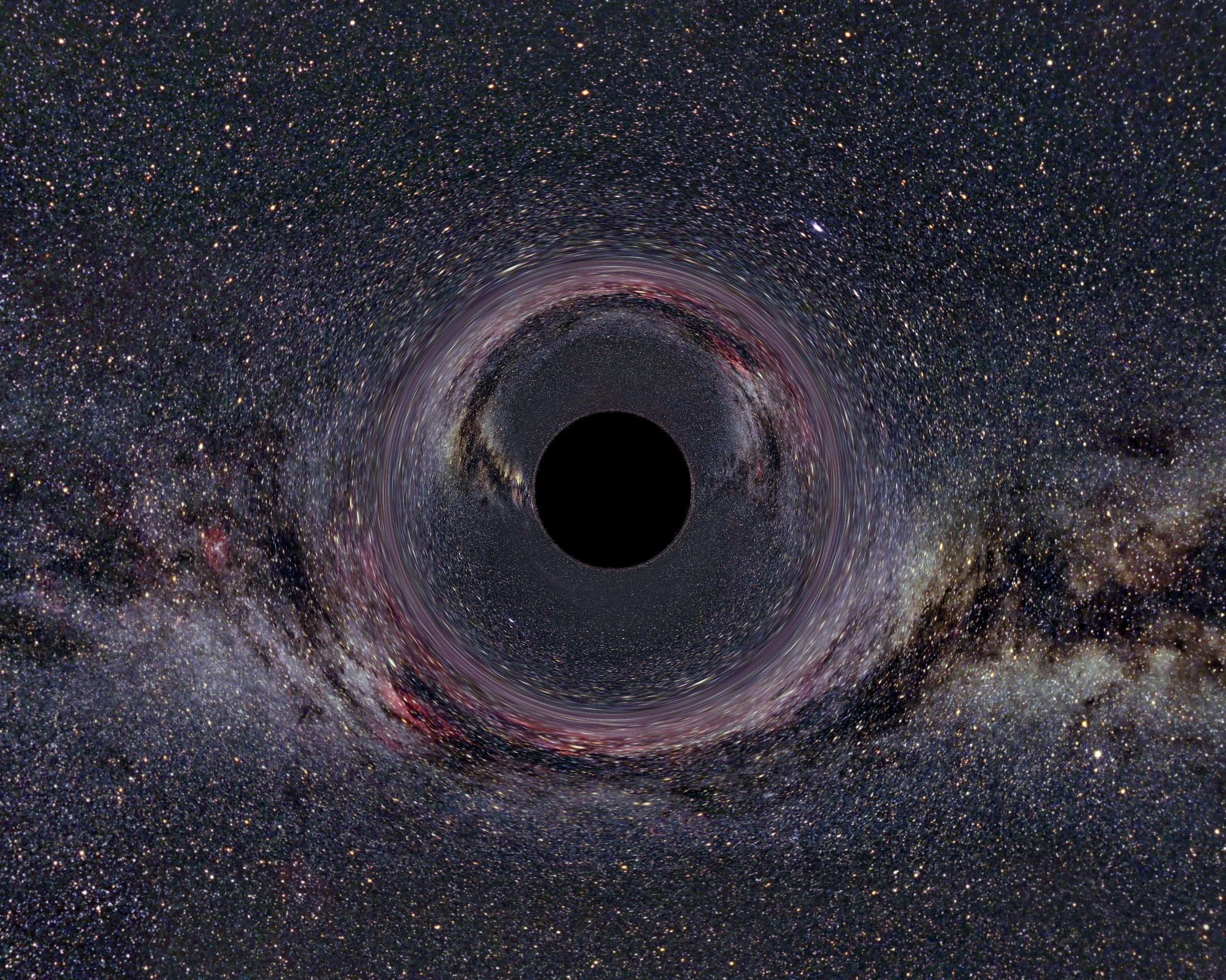 Galaxy Black Hole Background