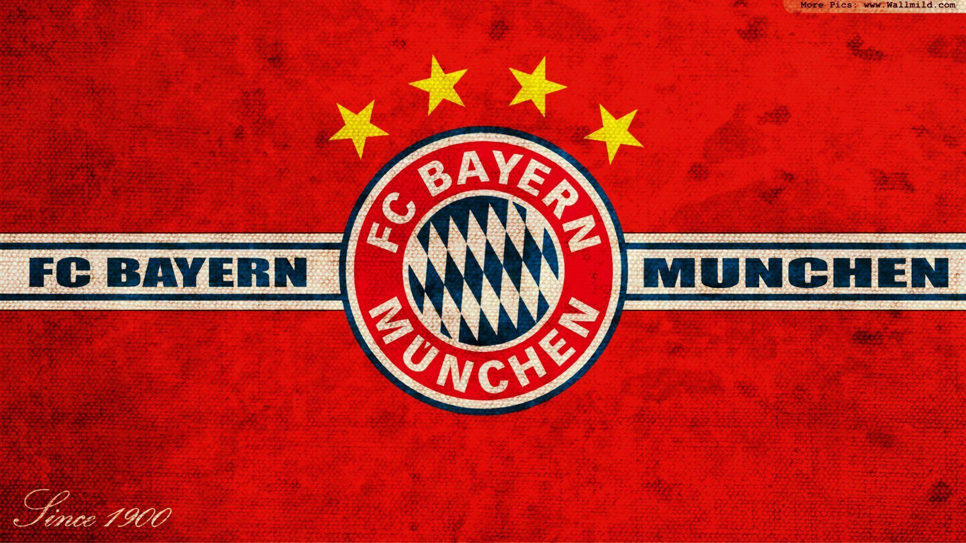 HD wallpaper Soccer FC Bayern Munich Emblem Logo  Wallpaper Flare