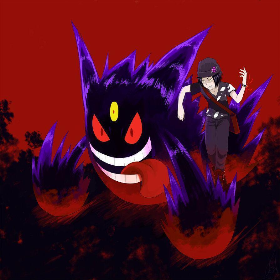 Cool Gengar, shiny gengar HD wallpaper