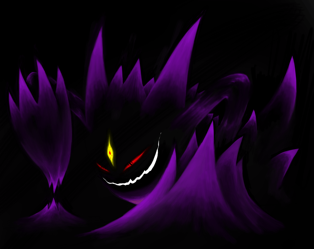 Shiny Mega Gengar Wallpaper - Shiny Mega Gengar Transparent, HD