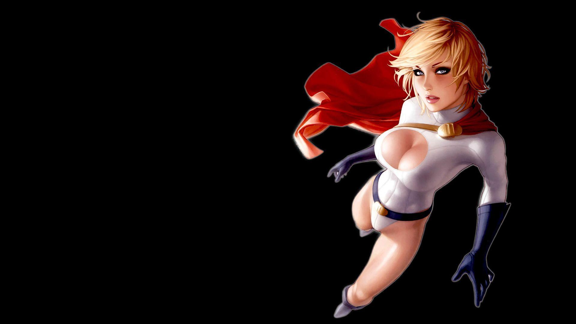 Power Girl Desktop Wallpaper