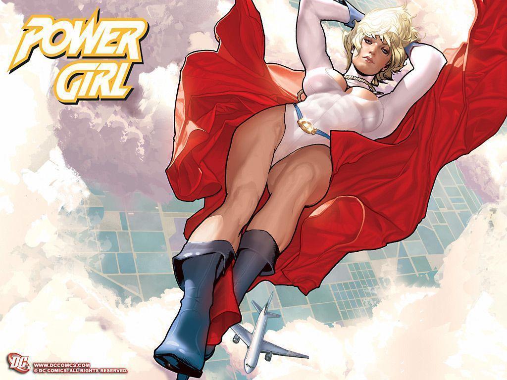 Power Girl Wallpaper