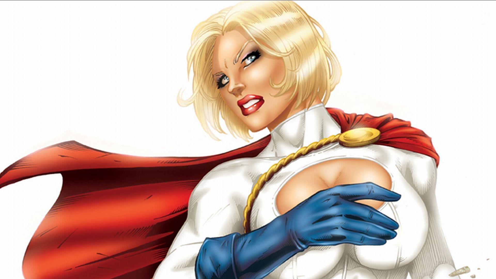 Power Girl Desktop Wallpaper