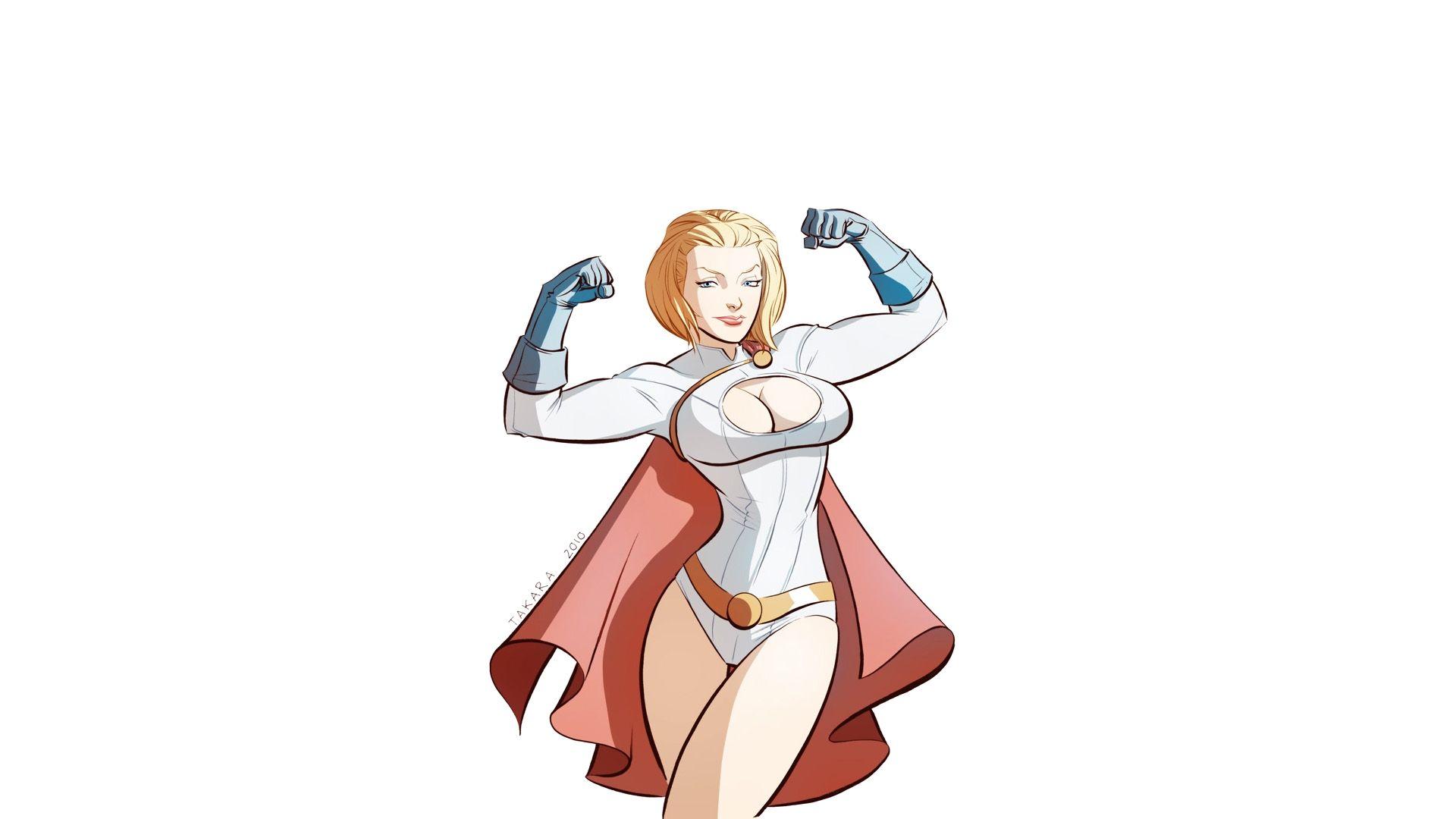 Power Girl Wallpaper