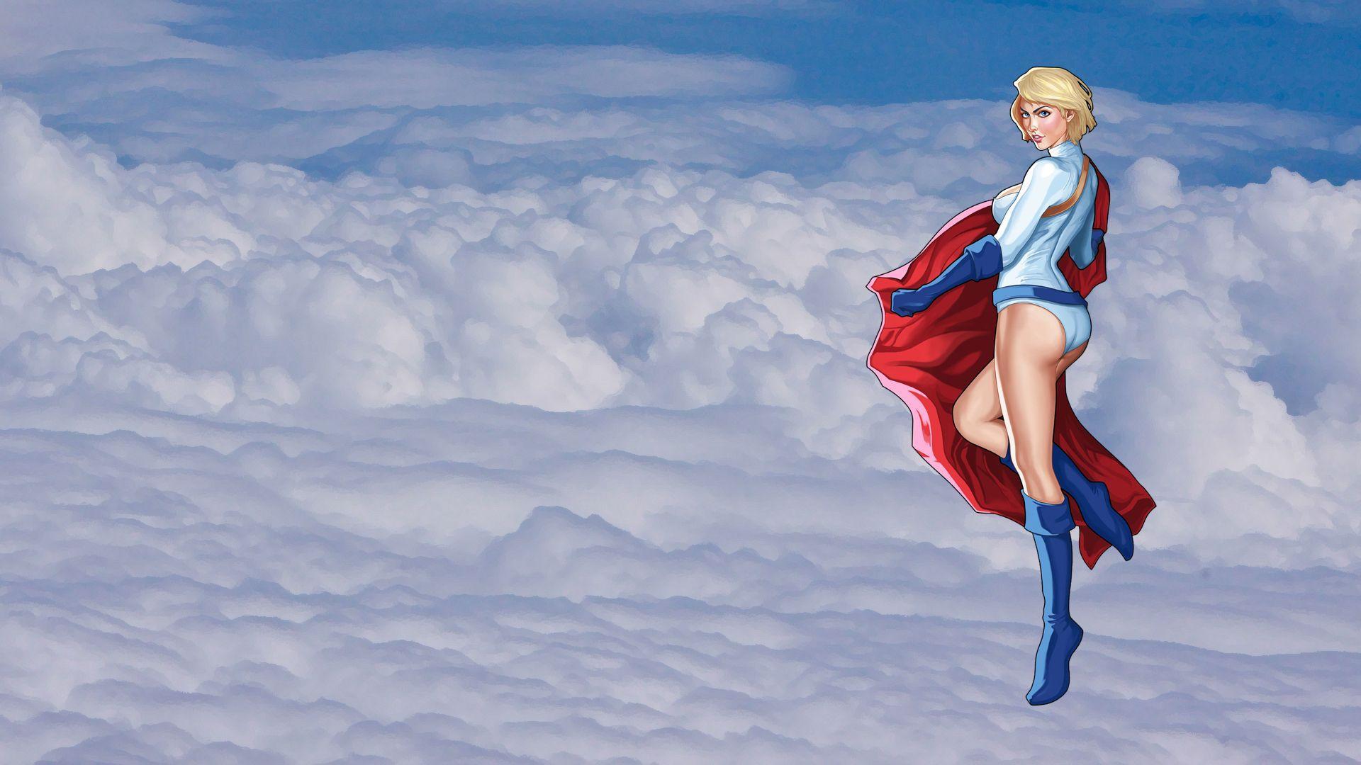 Power Girl Wallpaper