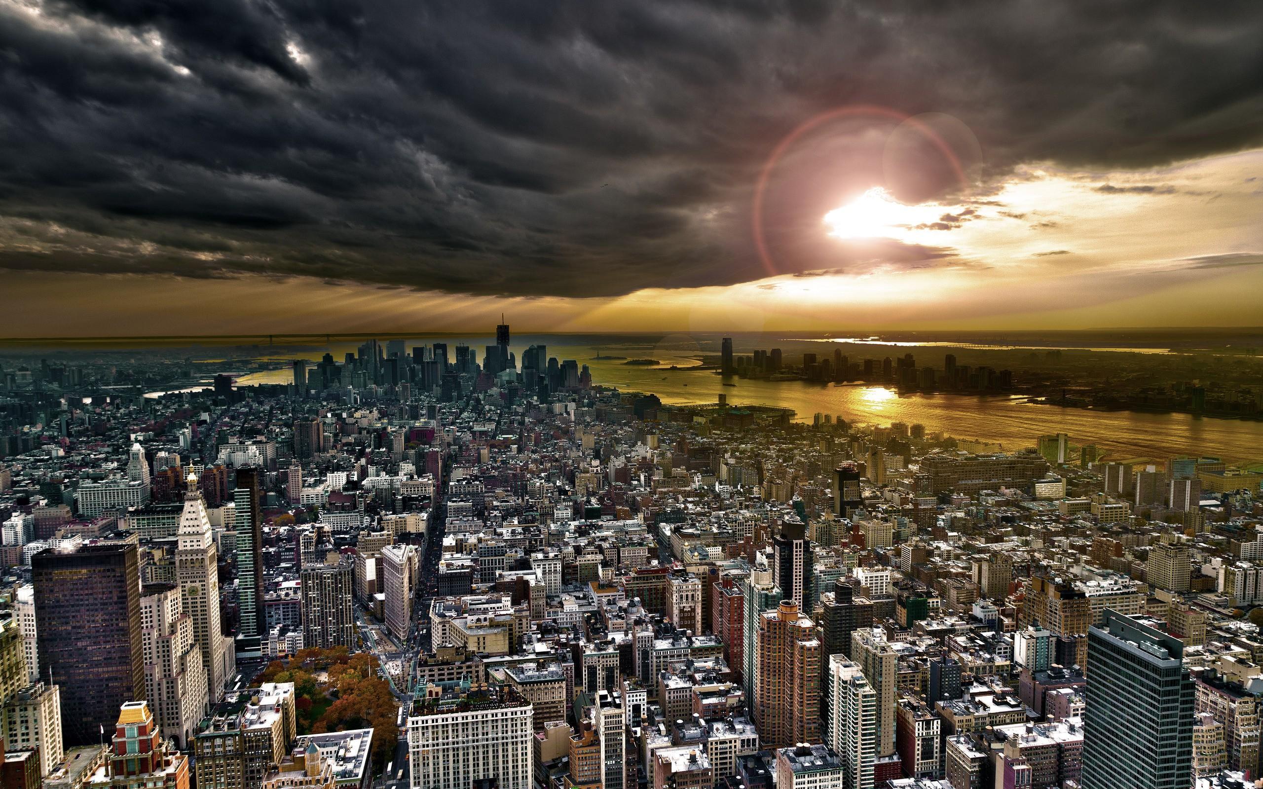 New York City Skyline Wallpaper 4K. Cosas para ponerme